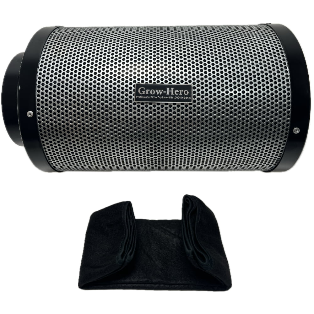 Aktivkohlefilter 100 mm – mit Vorfiltervlies