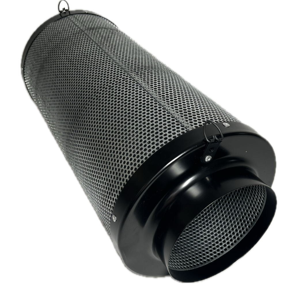 Grow Hero Aktivkohlefilter 100 mm – 360 m³/h RC412 Premiumkohle – Bild 4