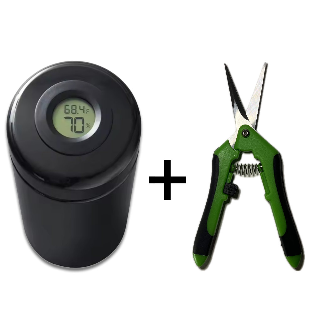 Ernteset mit Fermentationsglas