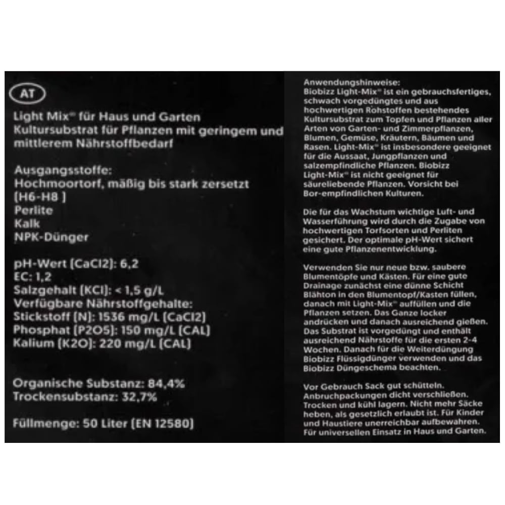 BioBizz Lightmix <br>50l – Bild 2